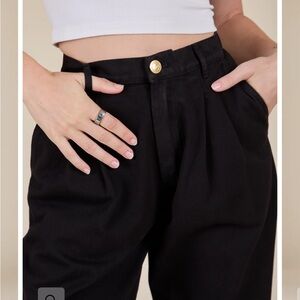 Big Bud Press Classic Black Women's Trousers